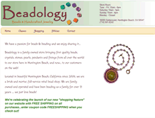 Tablet Screenshot of beadology.net